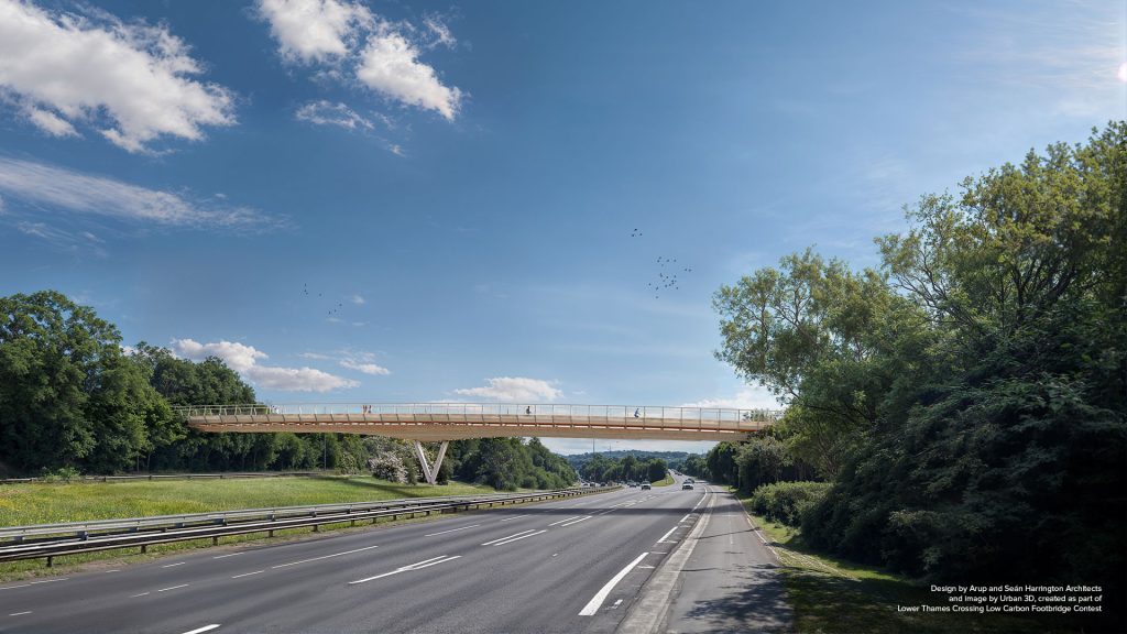 Lower Thames Crossing: Future of the footbridge winner revealed