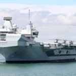 Aircraft carrier jetty improved in Portsmouth