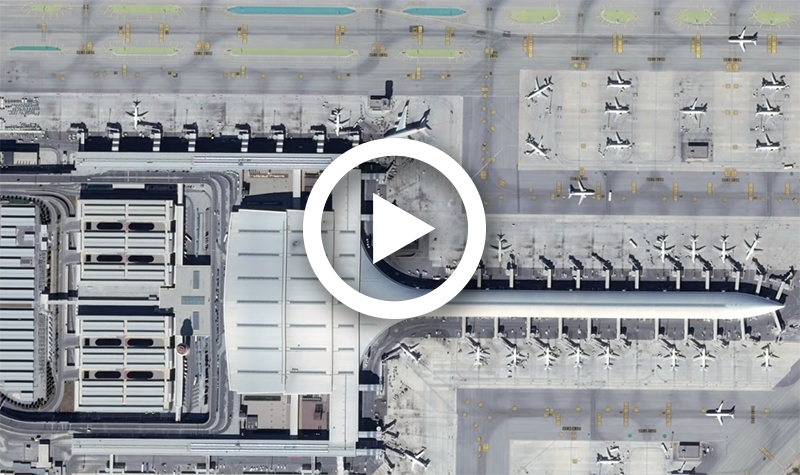 The True Scale of the World’s Largest Airports