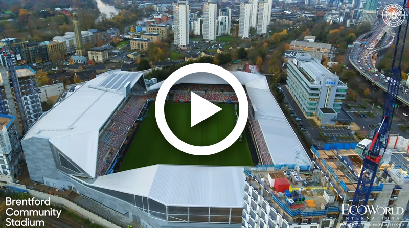 Brentford FC New Stadium – A Bird’s Eye View