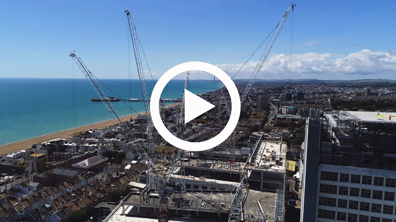 Brighton 3Ts drone flyover