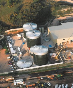 UK’s largest Anaerobic Digestion Plant in Staffordshire, West Midlands