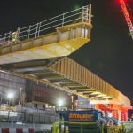 Carpenters Land Bridge installed at Queen Elizabeth Olympic Park