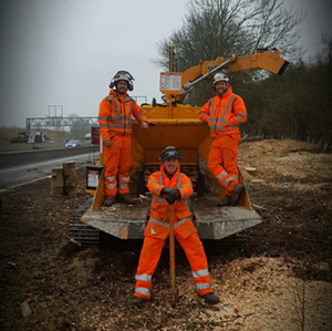 Ground Control teams complete de-veg on exciting project for Costain