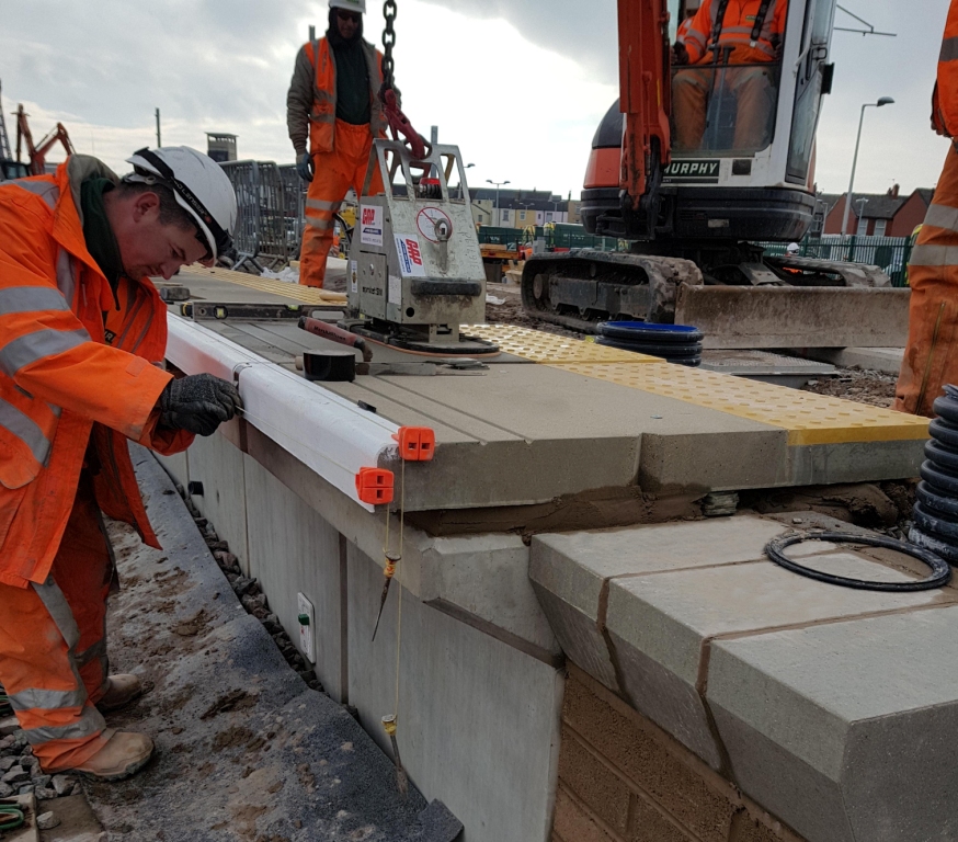 FP McCann’s dual copings specified on Great North Rail project