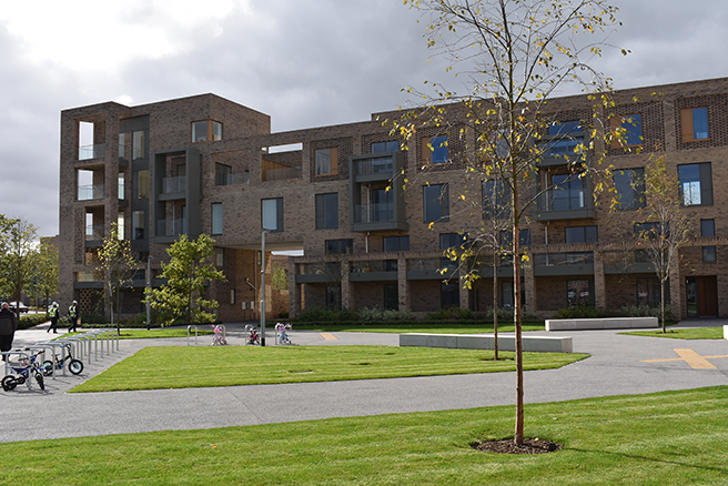 New homes at Great Kneighton, Cambridgeshire