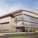 New aircraft hangar underway at Farnborough