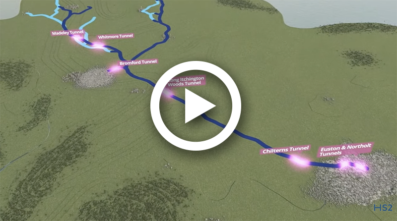 Tunnelling under the Chiltern Hills