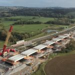 First HS2 viaduct completes deck beam installation
