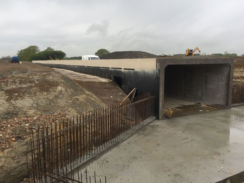 FP McCann’s Box Culverts installed on the Wixams Development in Bedfordshire