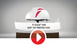 V-Gard® 900 Helmet – 360° OF PROTECTION