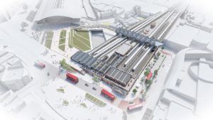 Striking new images of a radical yet respectful transformation of Birmingham Moor Street station have been revealed by West Midlands Rail Executive