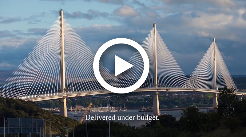 Queensferry Crossing: Planning and designing the world’s longest three-tower, cable stayed bridge