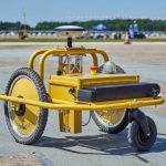 Road marking robot employed for A14 project