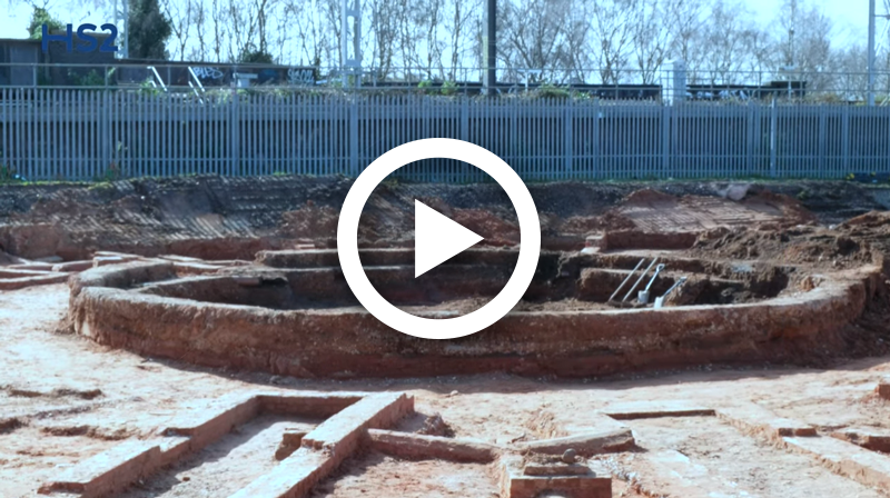 Historic railway roundhouse discovered at Curzon Street station