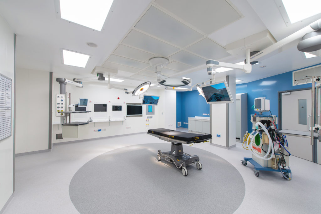Rapid turnaround delivers new operating theatres on time