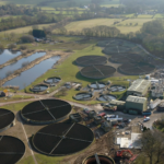 Drone view of Southern Water site