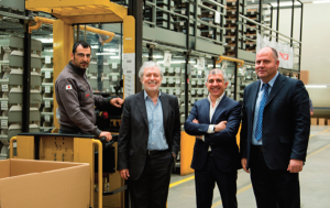 Yale works together with Nissan Italy in central Italy