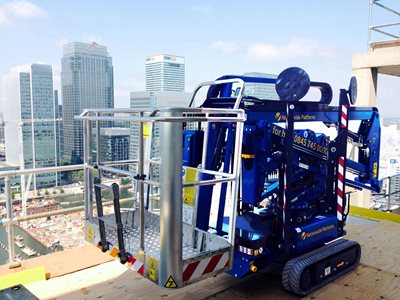 Nationwide Platforms expands fleet with Hinowa tracked boom lifts
