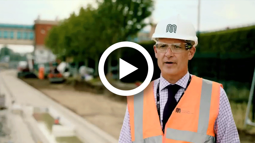 Alex Cropper, TfGM’s Head of Projects talks about the benefits of the Trafford Park Line