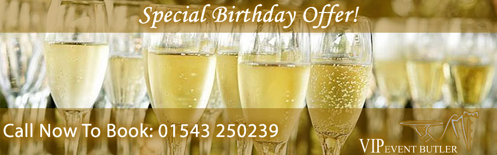 Special Birthday Offers from VIP Event Butler
