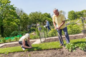 Dr Bob Price and his wife Sheelagh love the development's eco credentials.