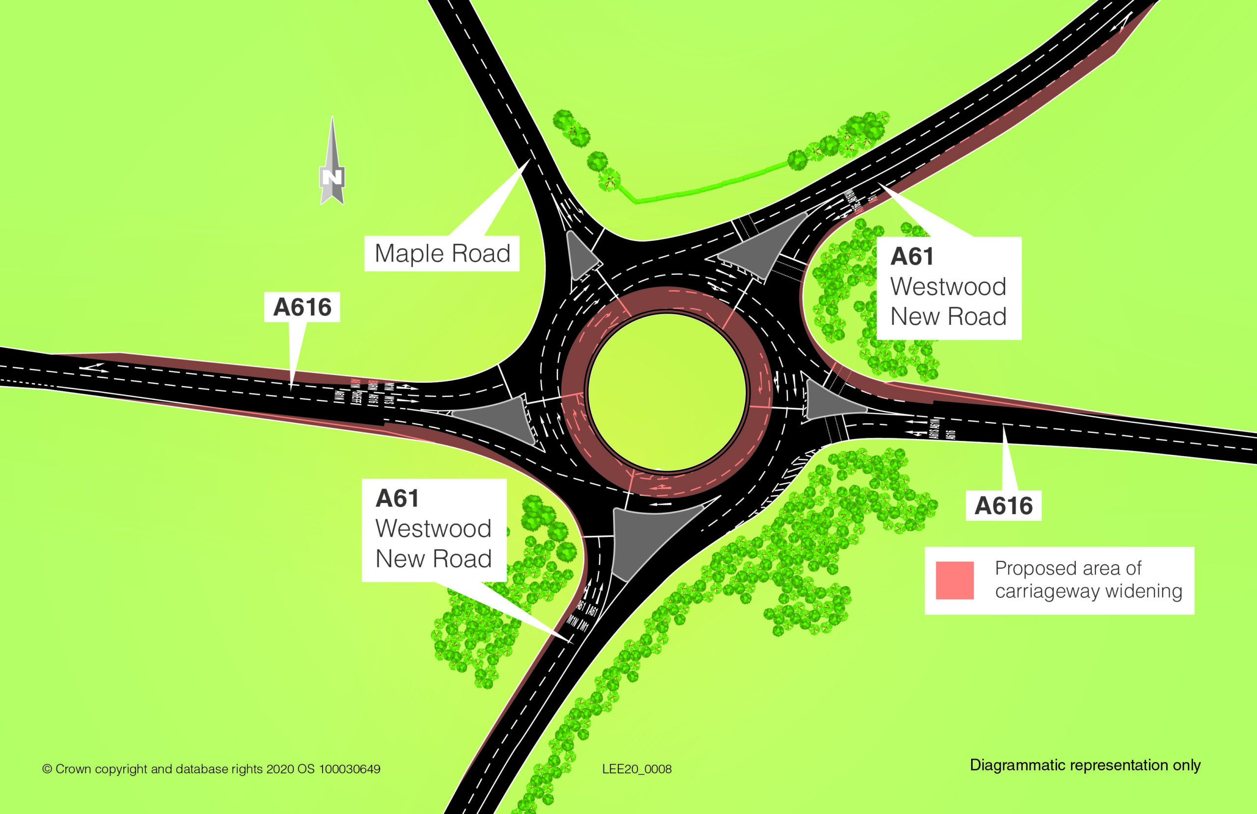 Upgrade on Westwood Roundabout Completes UK Construction Online