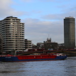 Millicent and Ursula sail the Thames