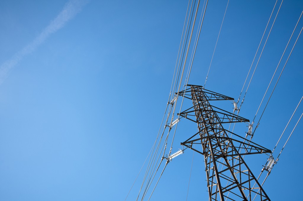 Electricity Pylon stock image for case study from Time Lapse Movie Company