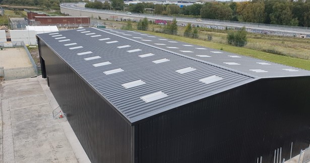 Structural Steelwork & Cladding provided by Robinsons for a recent £1.62 million project for E.ON Energy in Sheffield