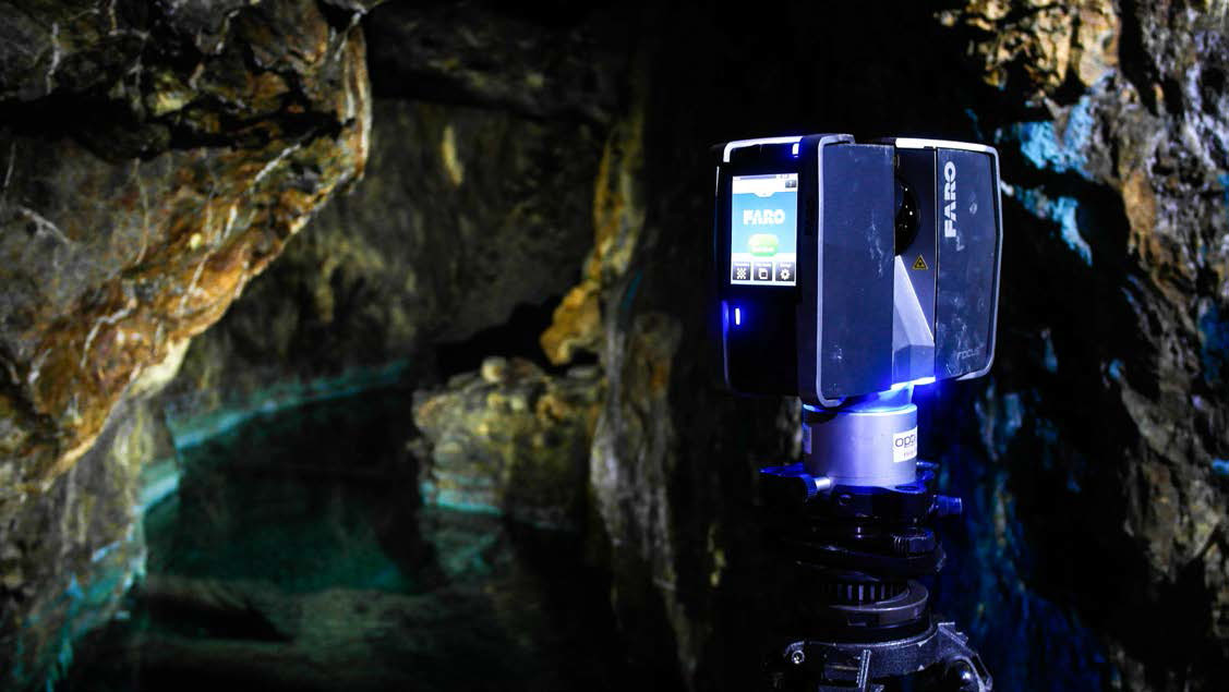 Faro supplies 3D model scans of Irish mine