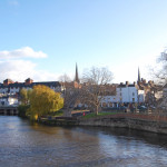 Shrewsbury flood defence maintenance