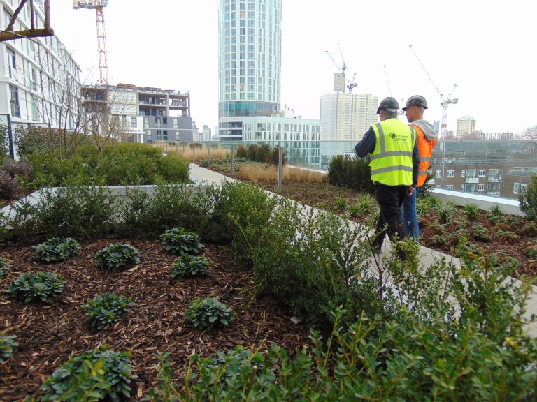 Works progress at Nine Elms, Vauxhall