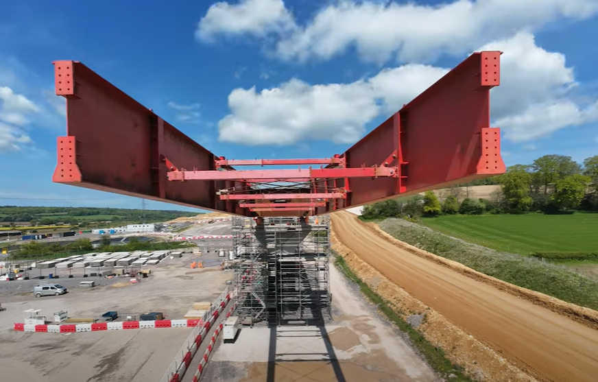 HS2 completes 3,130 tonne second Wendover Dean Viaduct deck slide