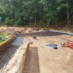 Work Starts on Grand Cascade Apron