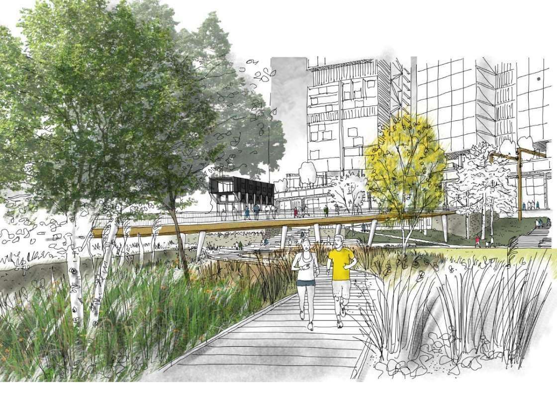 Green space and park planned for Mayfield in Manchester UK Construction Online Green space and park planned for Mayfield in Manchester UK Construction Online