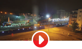 Timelapse – Demolition of the old station building at Abbey Wood