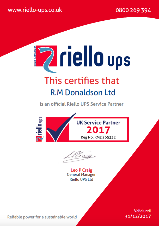 riello-ups-certification