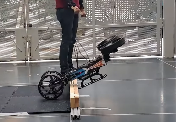 Animal-inspired robot transforms to roll, crawl, walk and fly across terrain