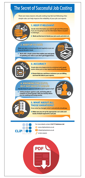 secret of job costing ClipIt solutions