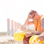 The heat is on and the spotlight is on construction